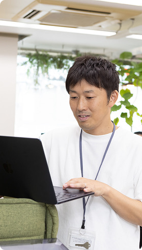 お客様インタビューの様子
